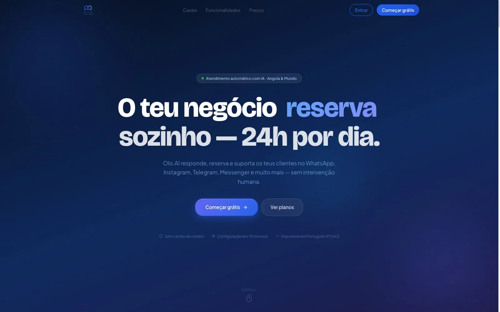 Interface de Falado IA